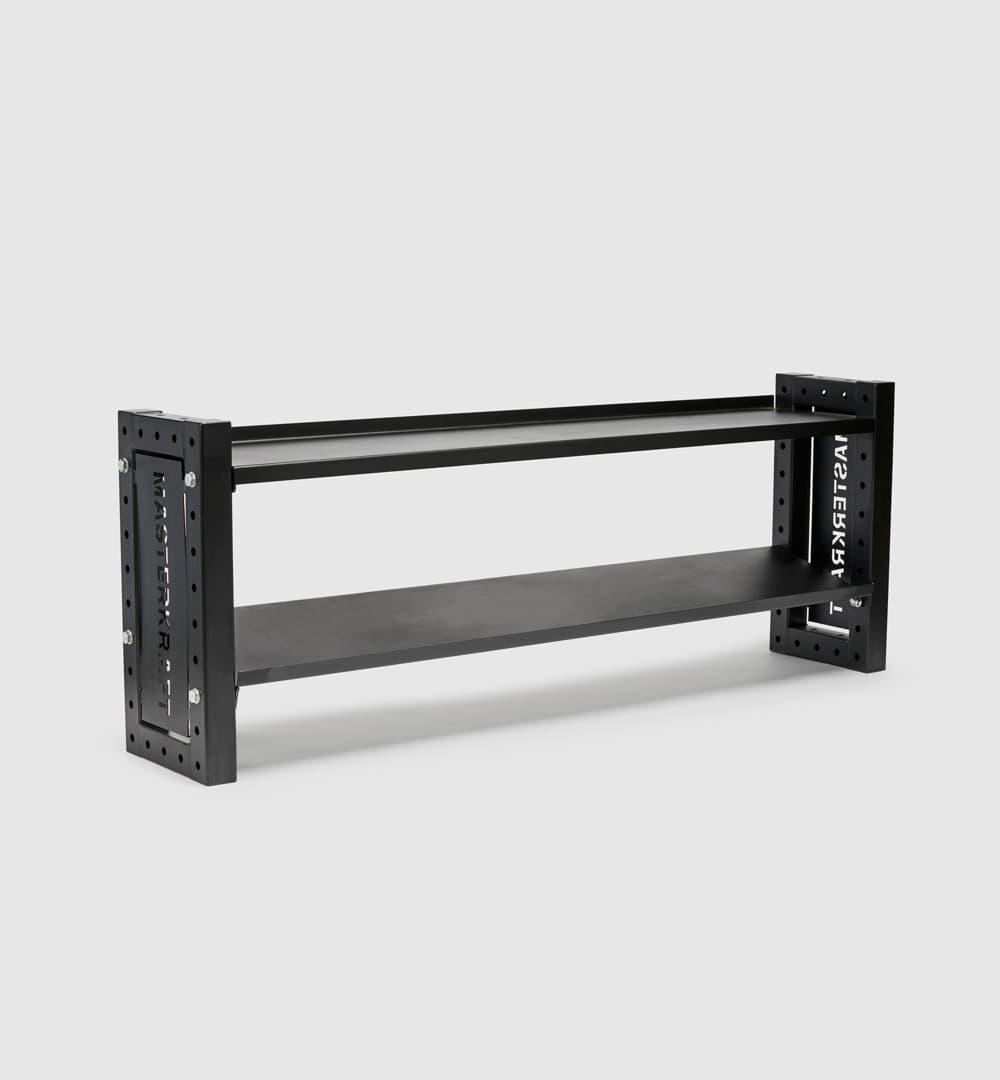 Modular Storage Rack (Kettlebells, Dumbbells) - HD 2 Tier (1.2m)