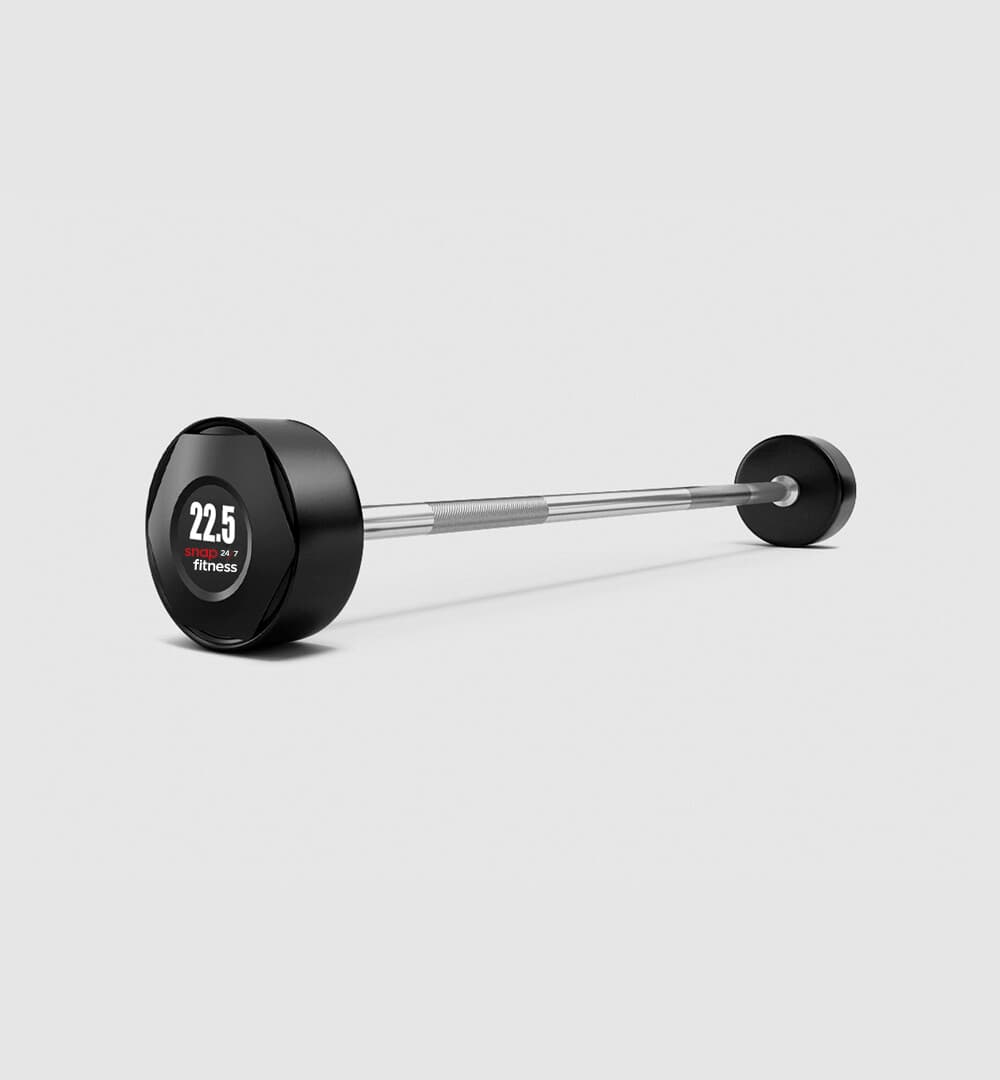 Rubber Fixed Barbells